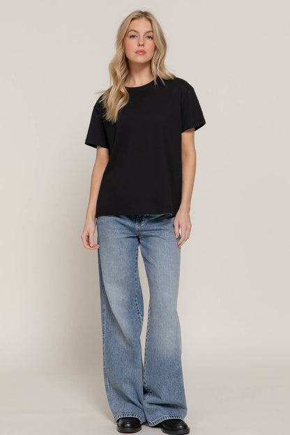 Short Sleeve Round Neck Tee