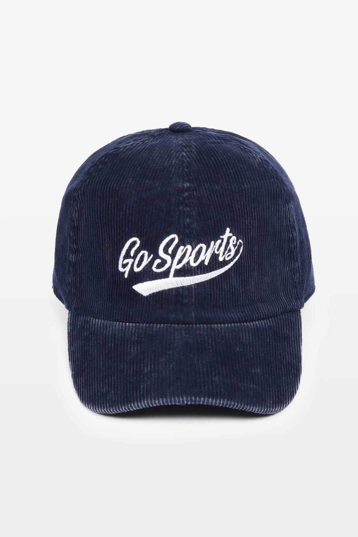 GO SPORTS Corduroy Baseball Hat
