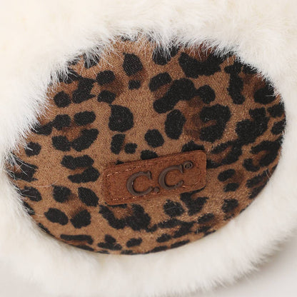 Leopard Fur Earmuffs