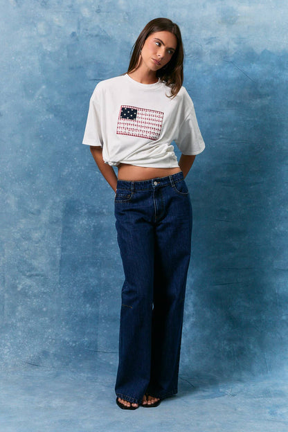 Oversized Flag T-Shirt