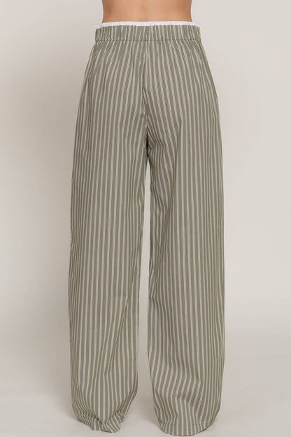 Boxer Straight Pants