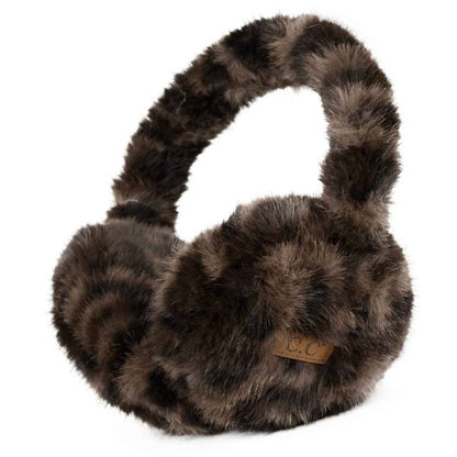 Leopard Fur Earmuffs