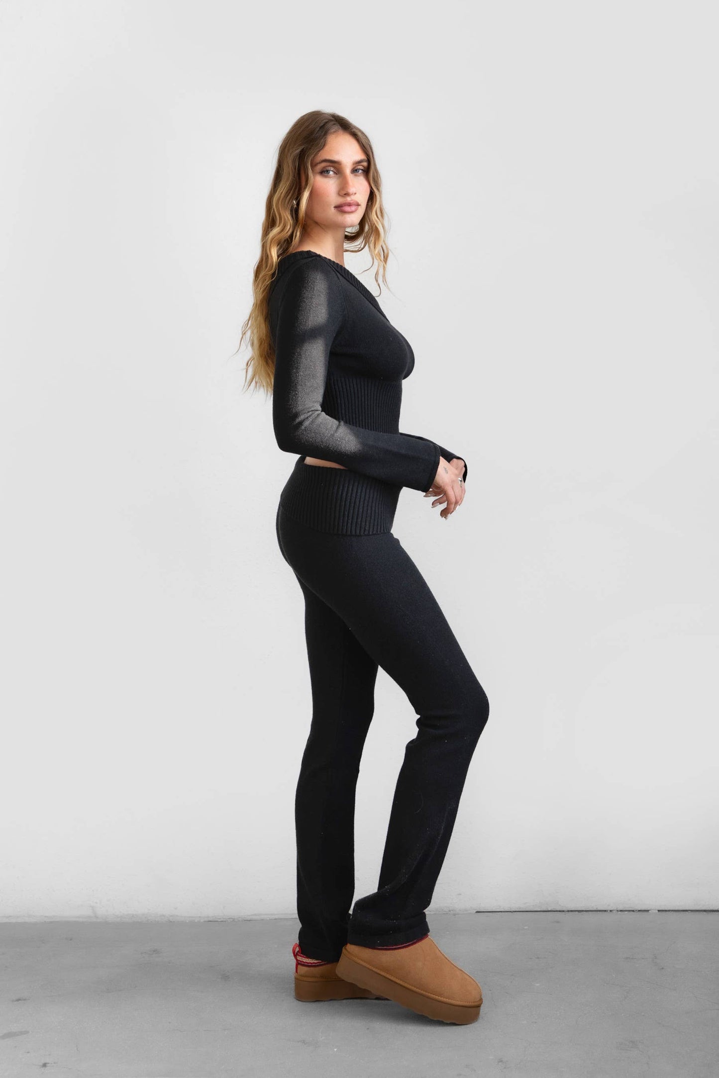 REILY Lounge Fold Over Pant