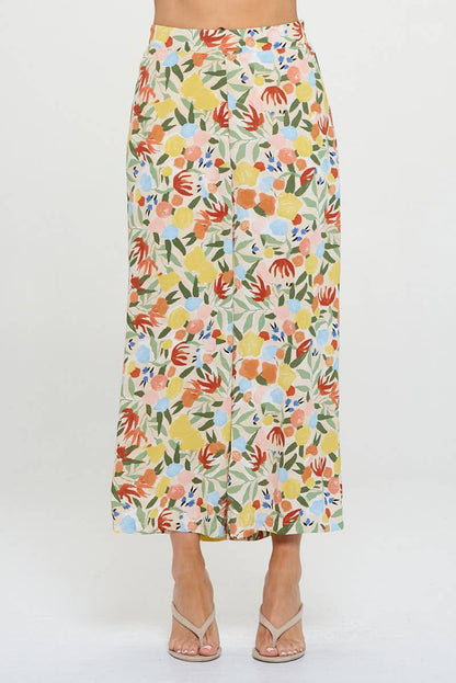 Watercolor Bloom Pants