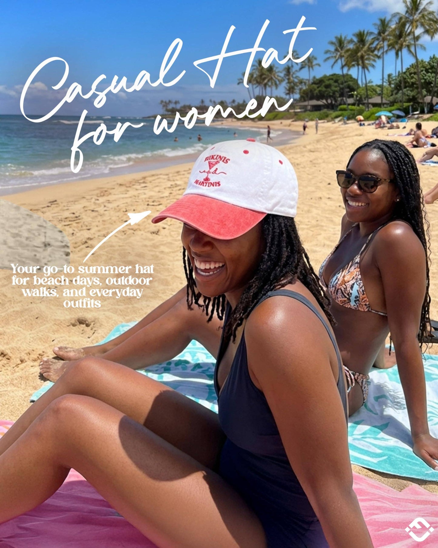 Bikinis And Martinis Baseball Hat
