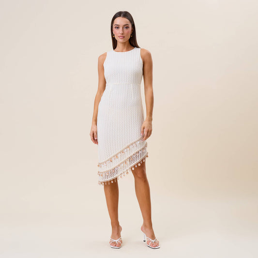 Sell Charm Asymmetric Midi Dress