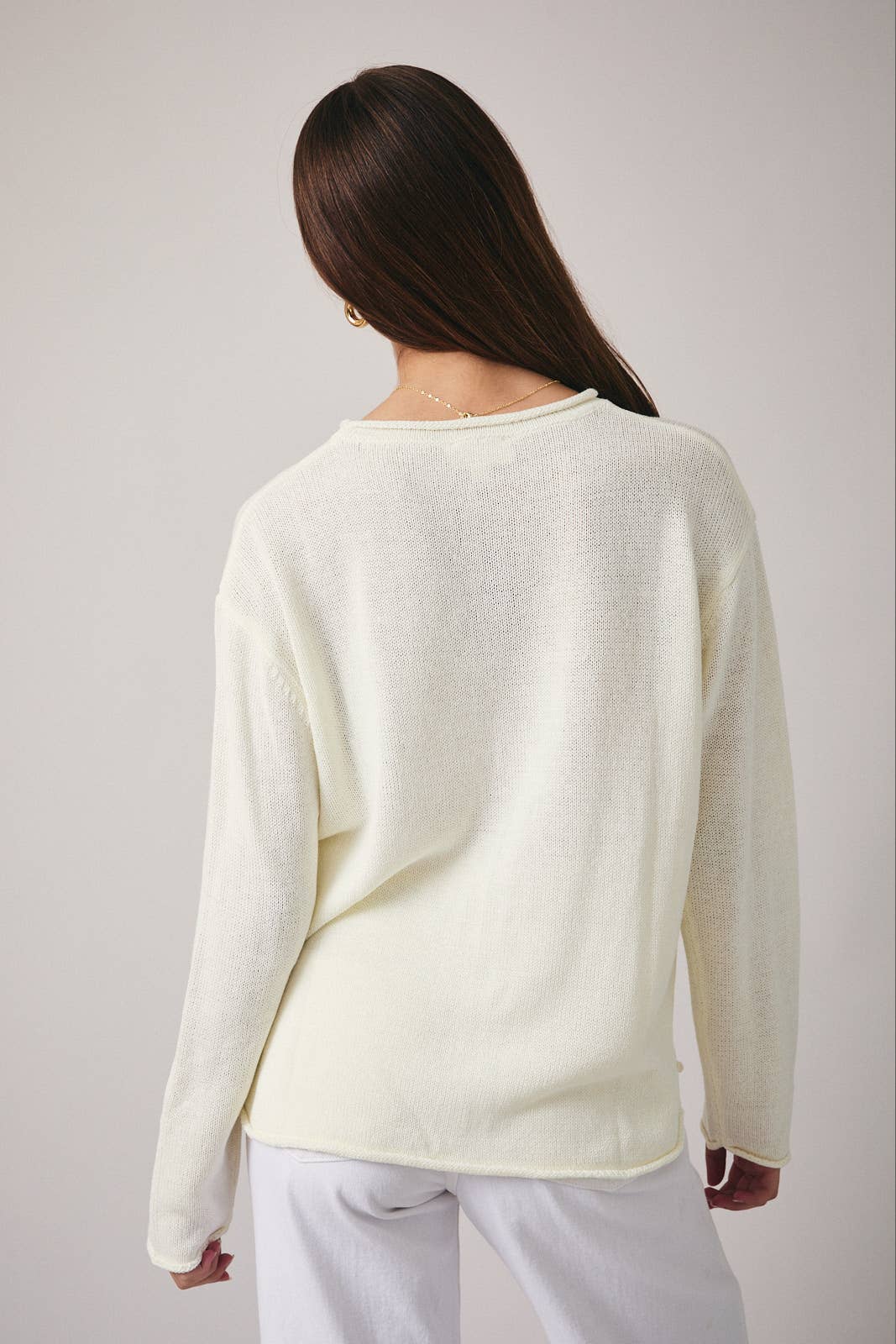 Round Neck Sea Life Sweater