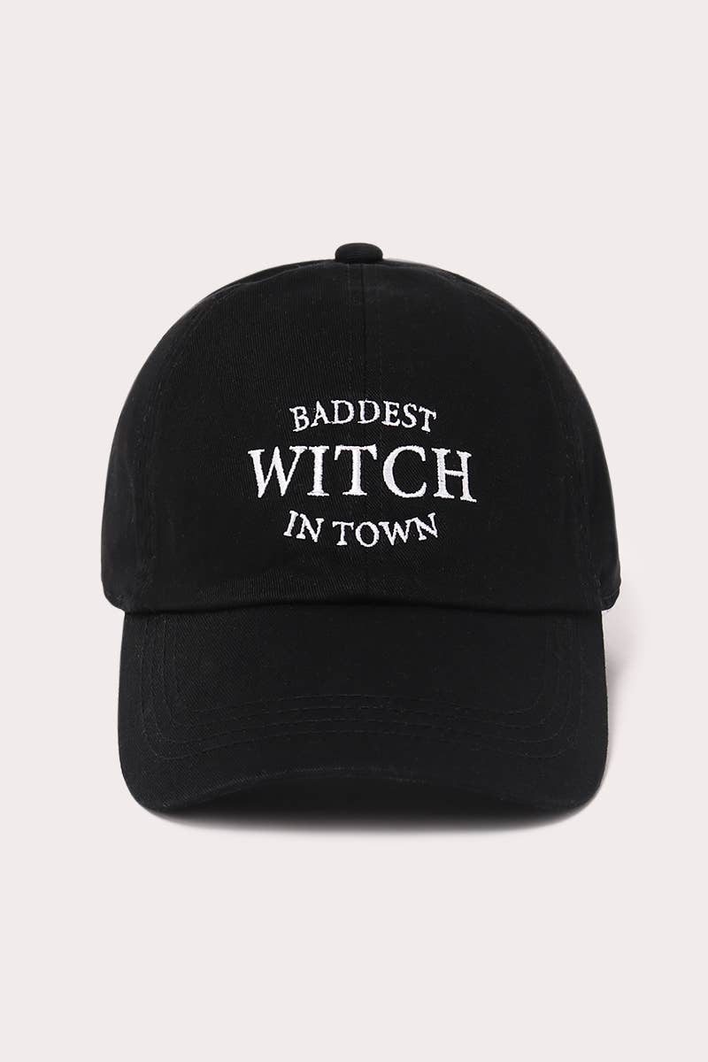 Baddest Witch in Town Baseball Hat