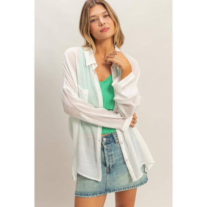Button-Down Blouse