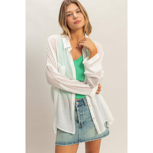 Button-Down Blouse