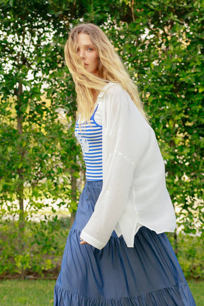 Button-Down Blouse