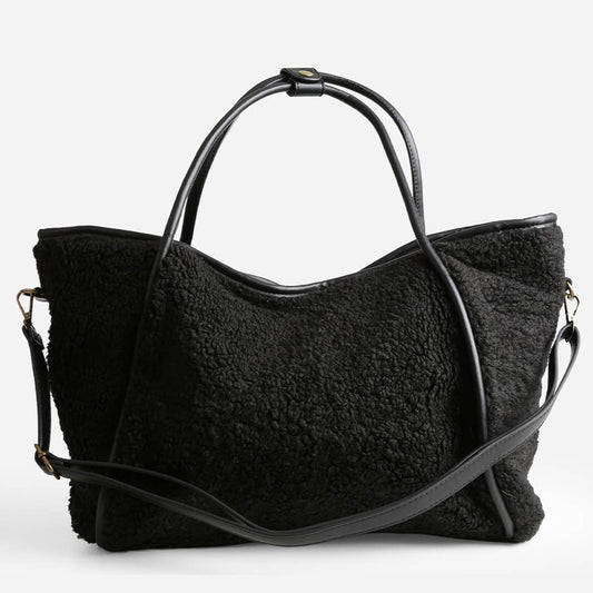 Sherpa Shoulder Tote Bag