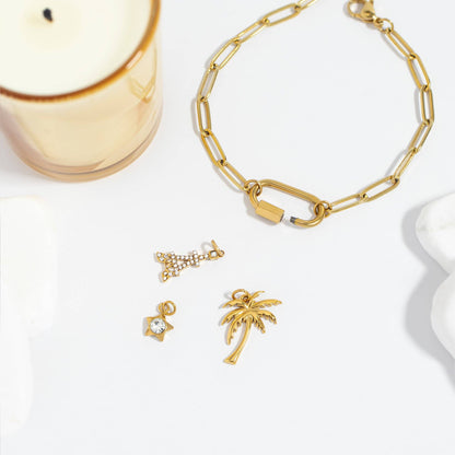 Carabiner Paperclip Bracelet