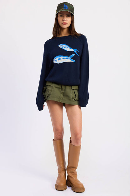Knitted Sardine Sweater