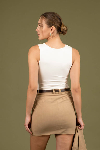 Reversible Scoop Neck Tank Top