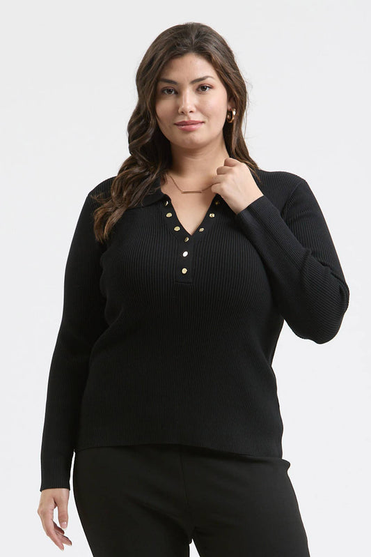 PLUS Snap Button Sweater