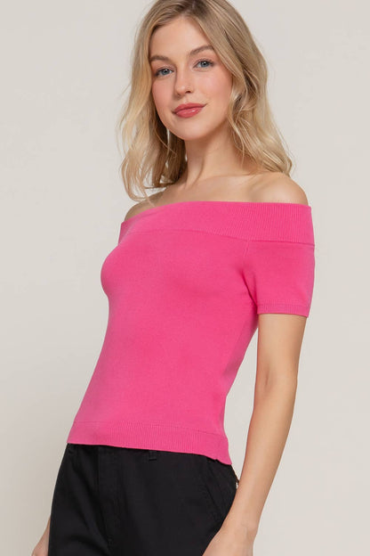 Off The Shoulder Sweater