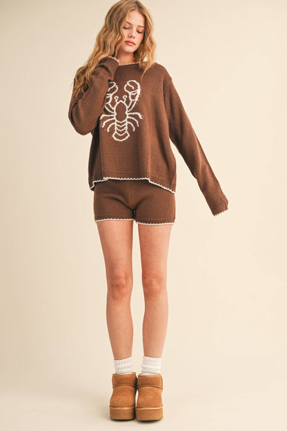 Lobster Knit Sweater