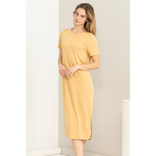 MIDI T-SHIRT DRESS