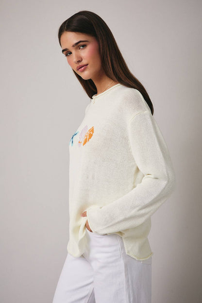 Round Neck Sea Life Sweater