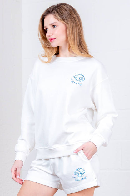 Sea Life Crewneck Sweatshirt