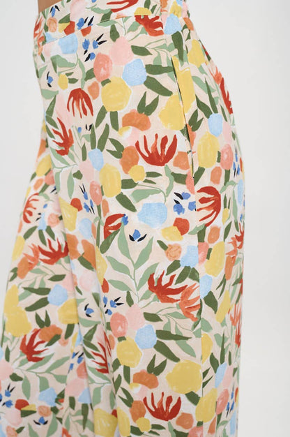 Watercolor Bloom Pants