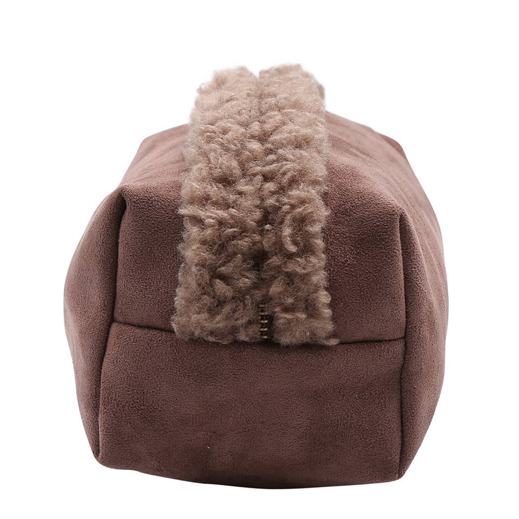 Sherpa Suede Travel Pouch