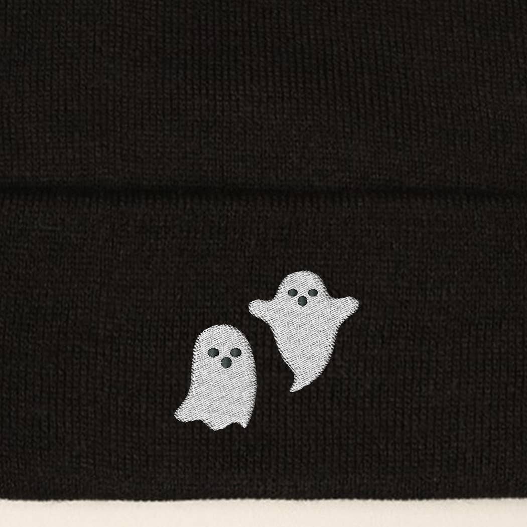 Ghost Halloween Beanie Hat