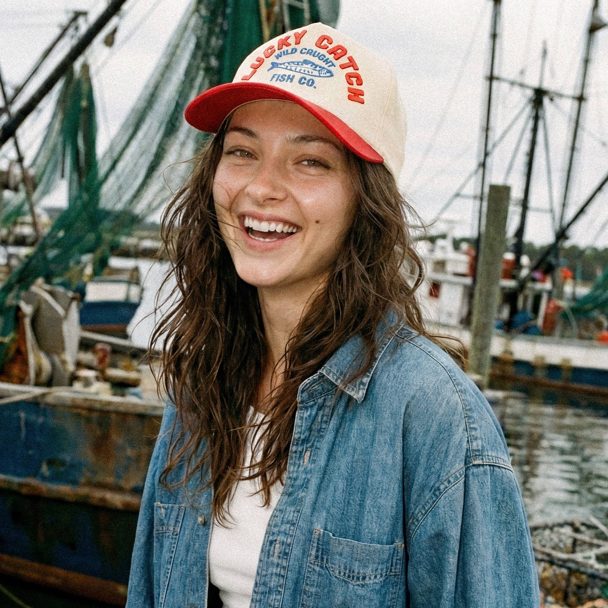 Lucky Catch Trucker Hat