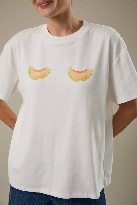 Melons Round Neck T-Shirt