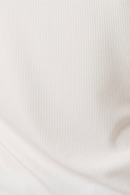 Beaded Fish Ribbed T-Shirt