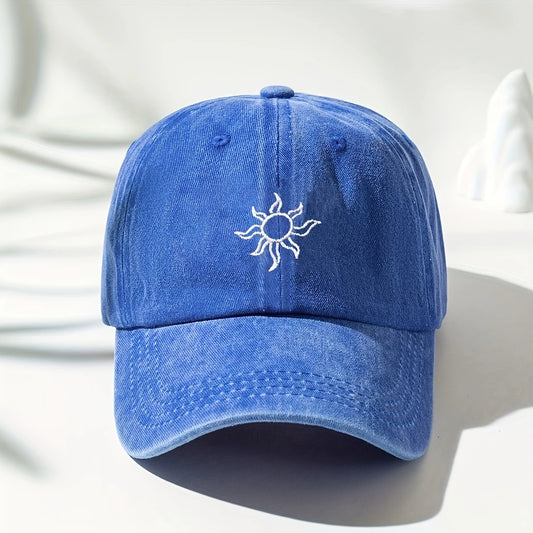 Embroidered Sun Hat