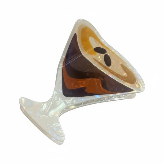 Espresso Martini Hair Claw Clip