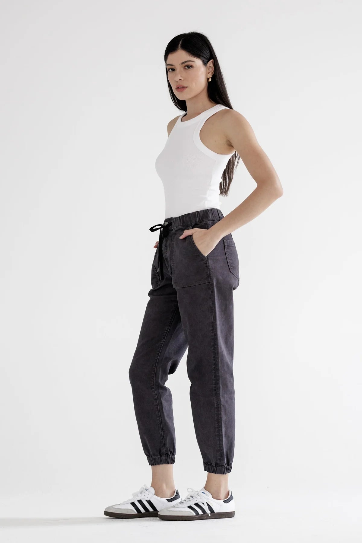 High Rise Crop Jogger