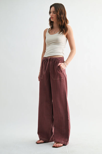 MICA High Rise Wide Leg Jogger