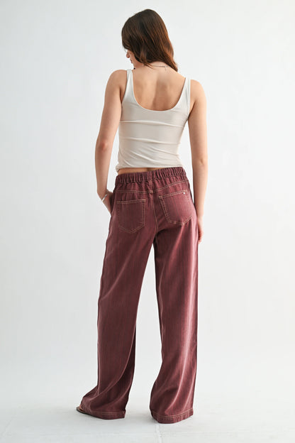 MICA High Rise Wide Leg Jogger