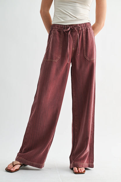 MICA High Rise Wide Leg Jogger