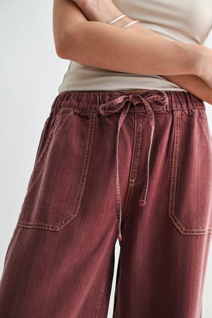 MICA High Rise Wide Leg Jogger