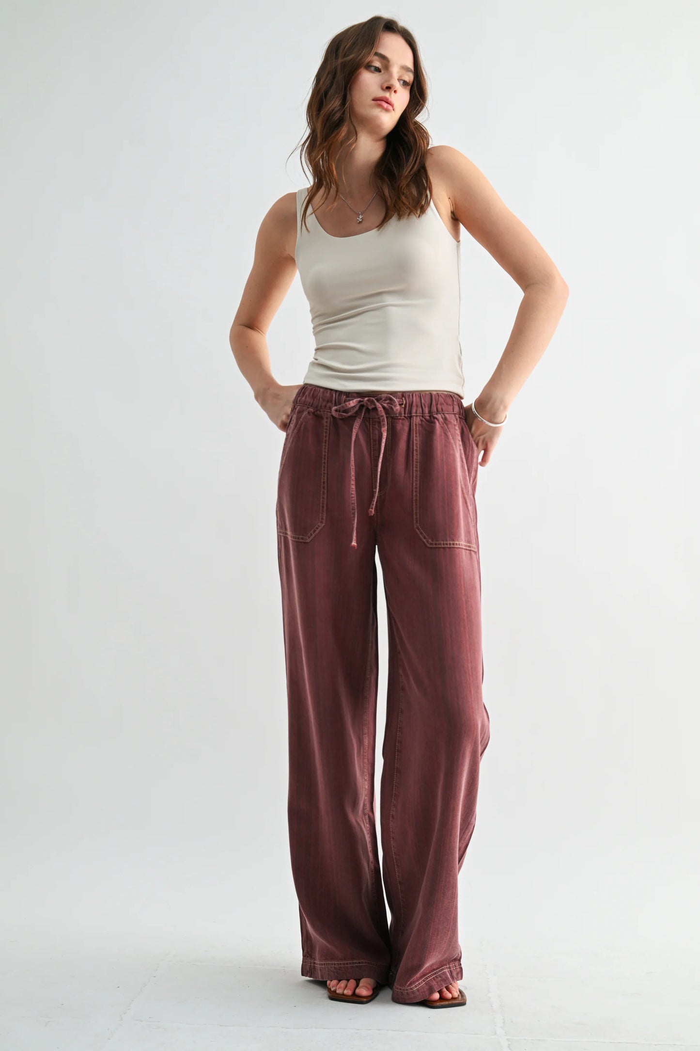 MICA High Rise Wide Leg Jogger