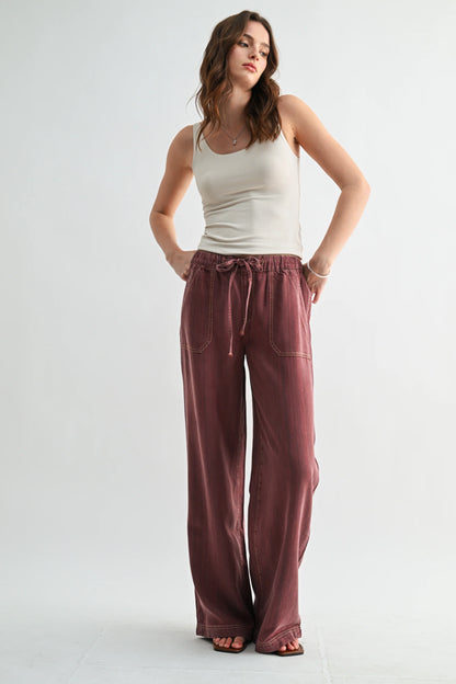 MICA High Rise Wide Leg Jogger