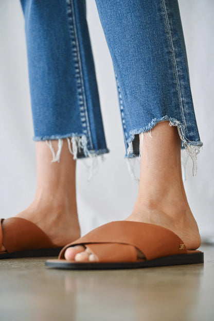 Super High Straight Leg Denim W/ Step Hem