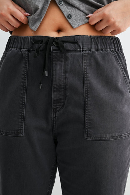 High Rise Crop Jogger