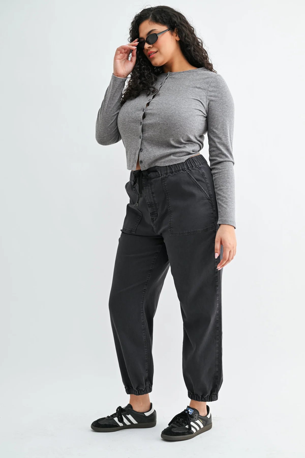 High Rise Crop Jogger