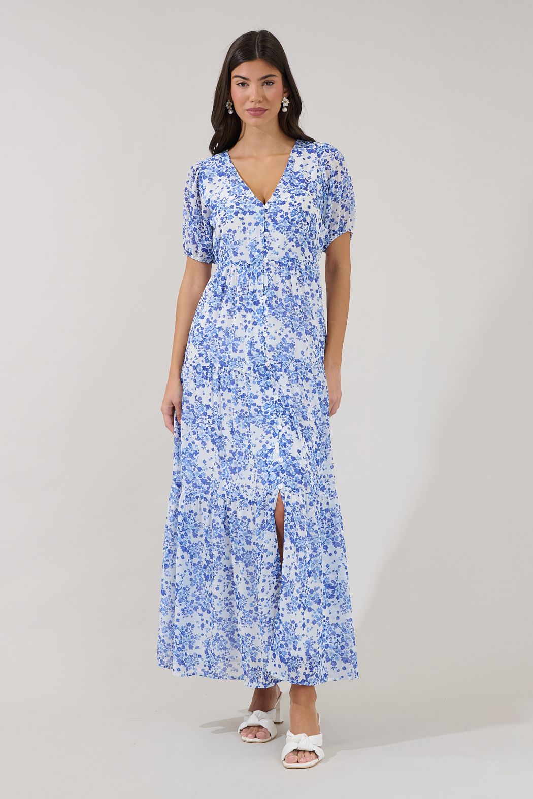 Monaco Tiered Maxi Dress