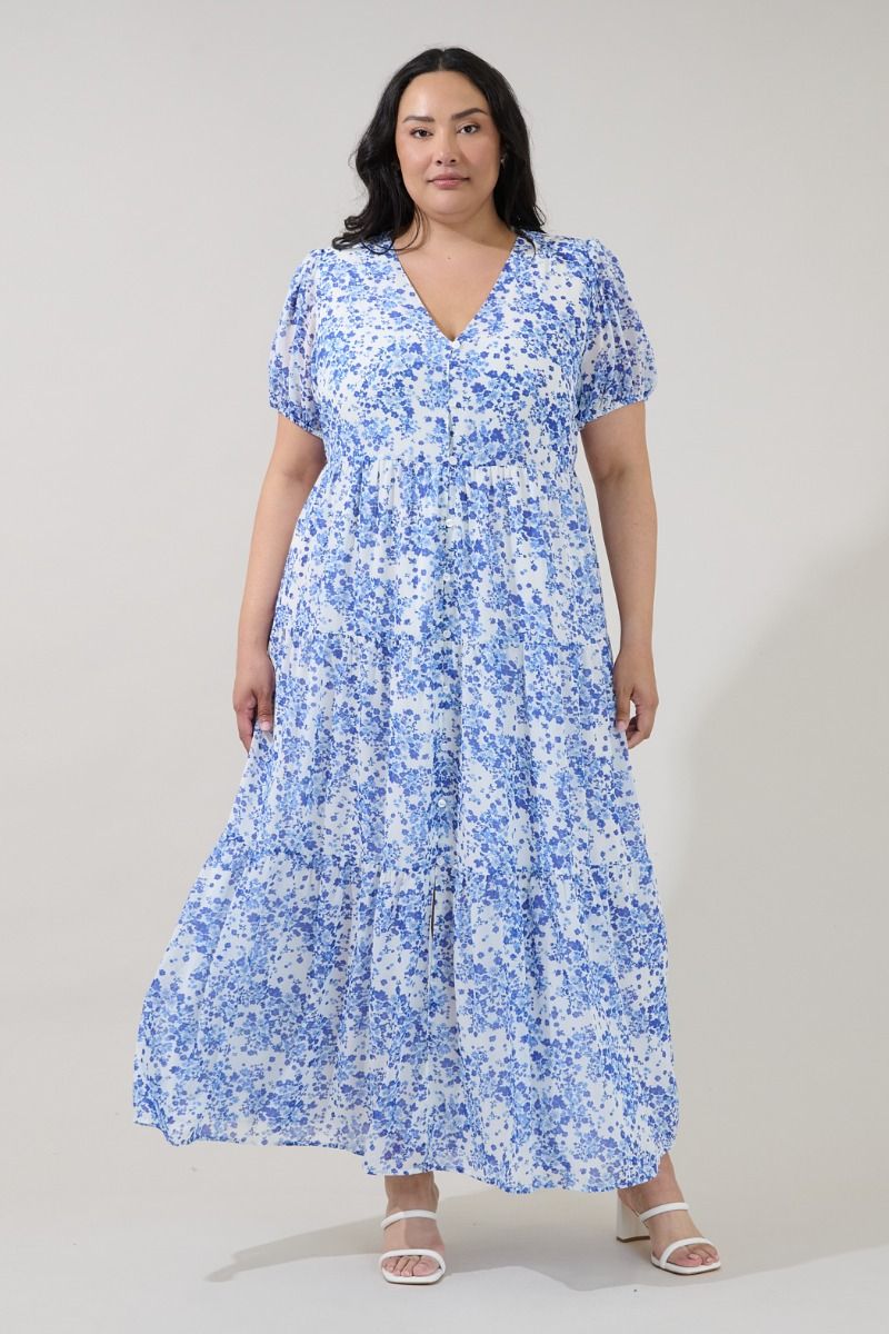 Monaco Tiered Maxi Dress