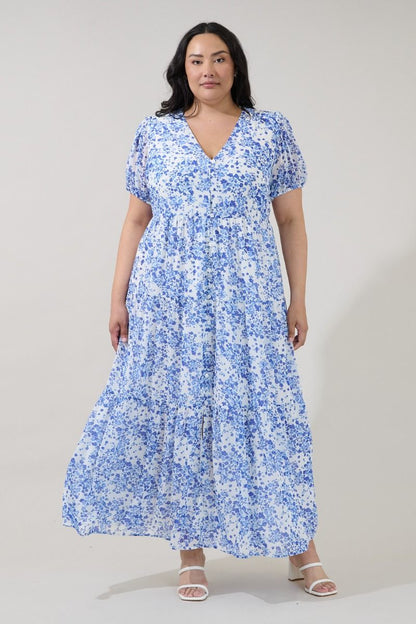 Monaco Tiered Maxi Dress