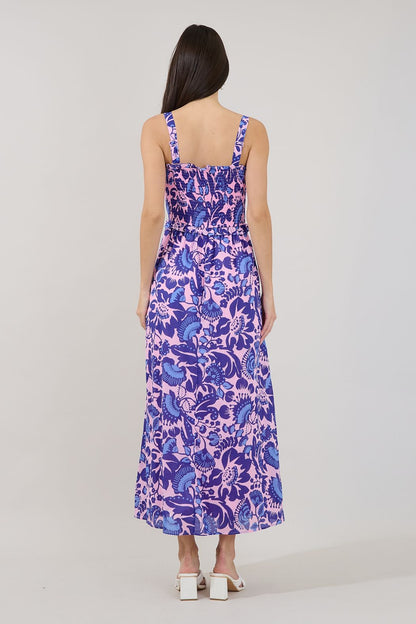 Riela Smocked Maxi Dress