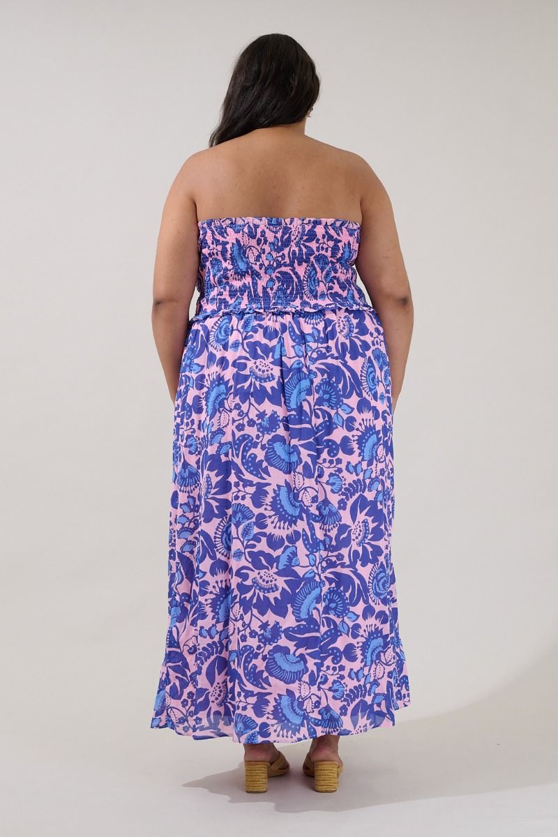 Riela Smocked Maxi Dress