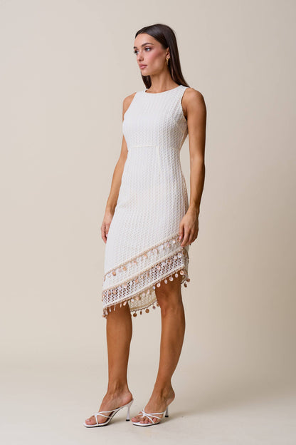 Sell Charm Asymmetric Midi Dress