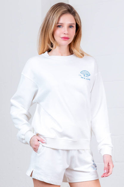 Sea Life Crewneck Sweatshirt